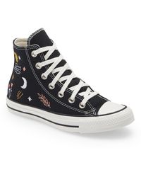 Converse It's Ok To Wander Chuck Taylor All Star Lugged in Black - Lyst