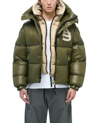 Alpha Style - Kudu Hooded Puffer Down Jacket - Lyst