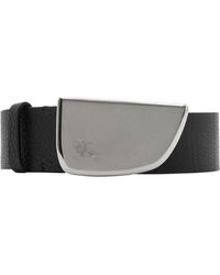 Burberry - Ekd Shield Buckle Leather Belt - Lyst