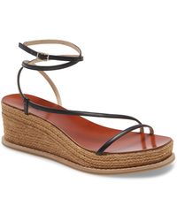 jimmy choo drive platform espadrille wedge sandals
