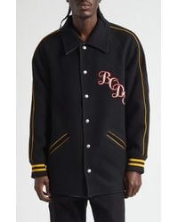Bode - Monogram Snap Reversible Jacket - Lyst