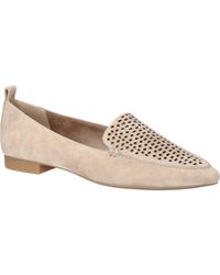 Bella Vita - Alessi Perforated Pointed Toe Flat - Lyst