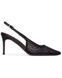 Black Suede Studio - Marina 80 Pump - Lyst