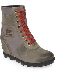 sorel lexie wedge camo