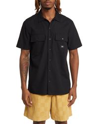 Vans - Smith Ii Classic Fit Short Sleeve Button-up Shirt - Lyst