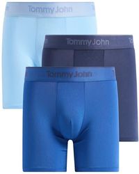 Tommy John - 3-Pack Second Skin 6-Inch Stretch Modal Boxer Briefs - Lyst