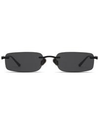 Elisa Johnson - Kendall 55Mm Rimless Rectangular Sunglasses - Lyst