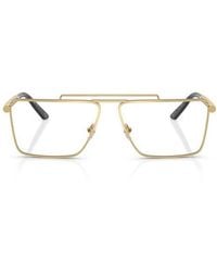 Versace - 59Mm Rectangular Optical Glasses - Lyst