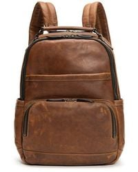 Frye - 'Logan' Leather Backpack - Lyst