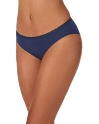 DKNY - Table Top Stretch Cotton Blend Bikini - Lyst