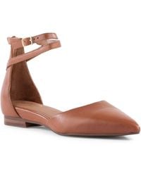 Seychelles - Ankle Strap D'orsay Pointed Toe Flat - Lyst