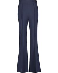 Callas Milano - Lola High Density Crepe Stretch Cropped Flare Trouser - Lyst