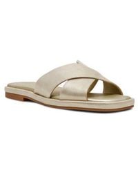 Anne Klein - Khloe Crossover Strap Slide Sandal - Lyst
