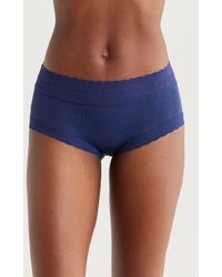 Meundies - Allover Lace Hipster Briefs - Lyst