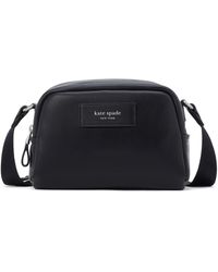 Kate Spade - Puffed Small Leather Crossbody Bag - Lyst