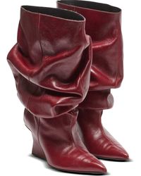 Balmain - Wedge Ankle Boots - Lyst