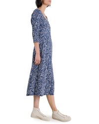 Seasalt Cornwall - Secret Cove Print Midi Dress - Lyst