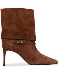 Black Suede Studio - Simone 80 Suede Boot - Lyst