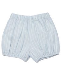 Cuclie - Striped Linen Diaper Cover - Lyst