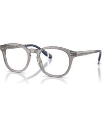 Polo Ralph Lauren - 50Mm Square Optical Glasses - Lyst