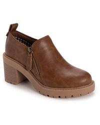 Muk Luks - Lainey Side Zip Bootie - Lyst