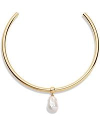 Thatch - Talia Pearl Choker - Lyst