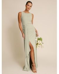 Six Stories - Drape Gathered Sleeveless Stretch - Lyst