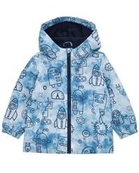 Rokka&Rolla - Lightweight Fleece Lined Windbreaker Jacket - Lyst