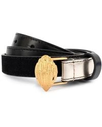 Kurt Geiger - Patchwork Eagle Leather Belt - Lyst