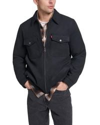 Levi's - Zip Front Shacket - Lyst
