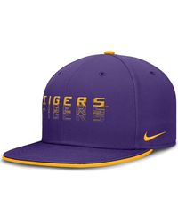 Nike - Lsu Tigers True Primetime Performance Fitted Hat - Lyst
