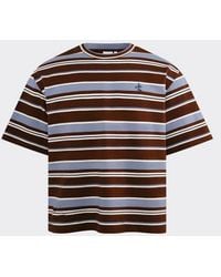 le PERE - Striped Tommy Tee - Lyst