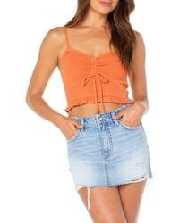 Roxy - Spring Fling Crop Tank - Lyst
