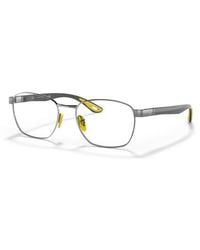Ray-Ban - 54Mm Rectangle Optical Glasses - Lyst