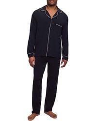 Eberjey - William Stretch Tencel Modal Long Pajamas - Lyst
