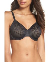 Wacoal - Visual Effects Underwire Minimizer Bra - Lyst