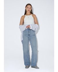 Dr. Denim - Echo High Straight Jeans - Lyst