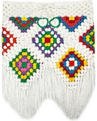 NESSI BYRD - Kids' Colorful Shapes Hand-Crochet Skirt-Cover Up - Lyst