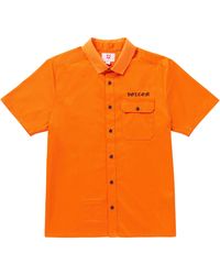 Volcom - Yusuke Short Sleeve Graphic Button-up Shirt - Lyst