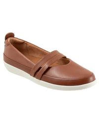 Softwalk - Devon Mary Jane Flat - Lyst