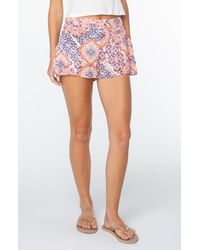 Roxy - Midnight Avenue Print Shorts - Lyst