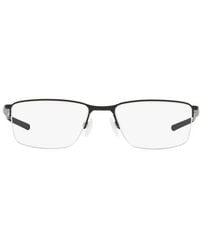 Oakley - 54Mm Rectangle Optical Glasses - Lyst