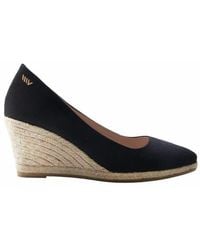 VISCATA - Roses Canvas U Cut Espadrille Wedges - Lyst