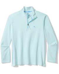 Tommy Bahama - Costa Wave Islandzone Seersucker Half Zip Pullover - Lyst
