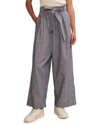 Lucky Brand - Cotton Blend Paperbag Pants - Lyst