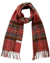 TBCo - Lambswool Tartan Scarf - Lyst