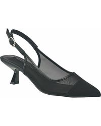 French Connection - Elea Mesh And Stone Slingback - Lyst
