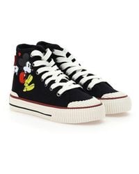 MOA - Mickey High Top Sneakers - Lyst