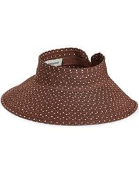 San Diego Hat - Polka Dot Roll-Up Visor - Lyst