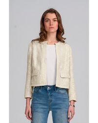 Elle Collection - Sequin Jacket - Lyst